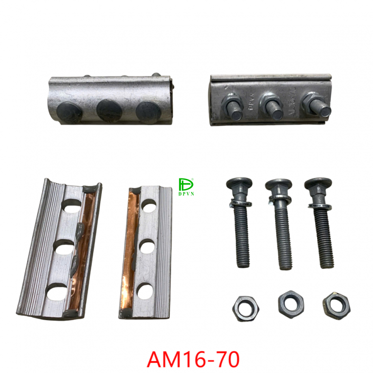 Ghíp đồng nhôm 3 bu lông