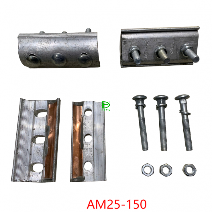 Ghíp đồng nhôm 3 bu lông