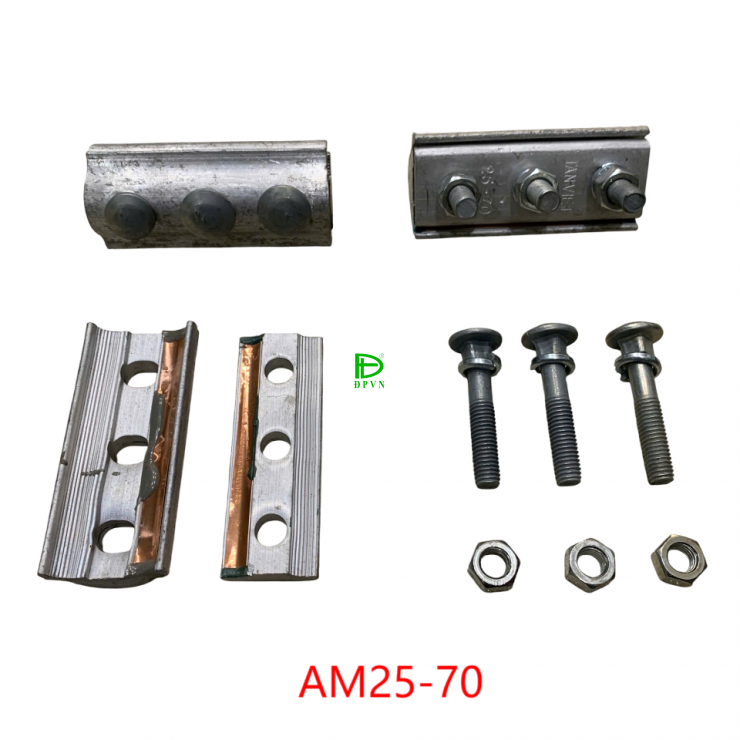 Ghíp đồng nhôm 3 bu lông