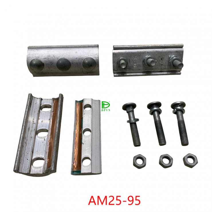 Ghíp đồng nhôm 3 bu lông